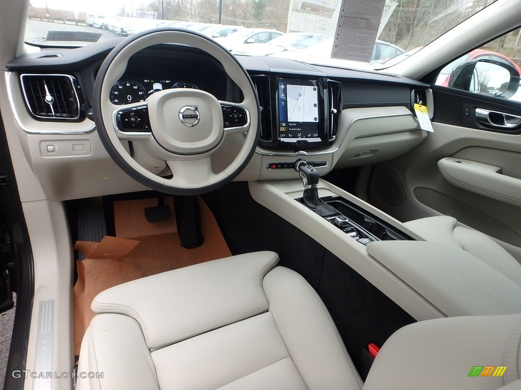 2018 XC60 T6 AWD Inscription - Pine Gray Metallic / Blonde photo #9