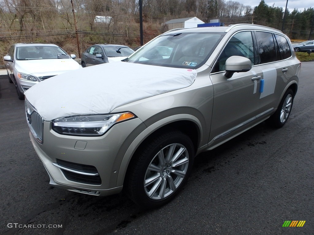 2018 XC90 T6 AWD Inscription - Luminous Sand Metallic / Blonde photo #5