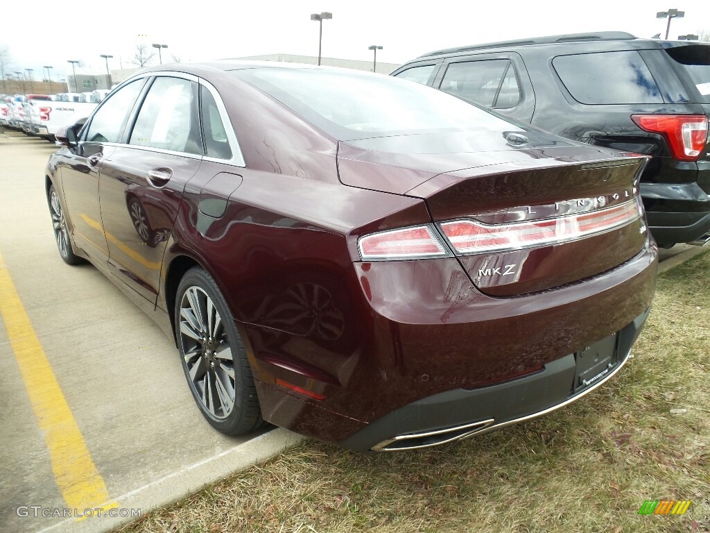 Burgundy Velvet Metallic 2018 Lincoln MKZ Reserve Exterior Photo #126419905