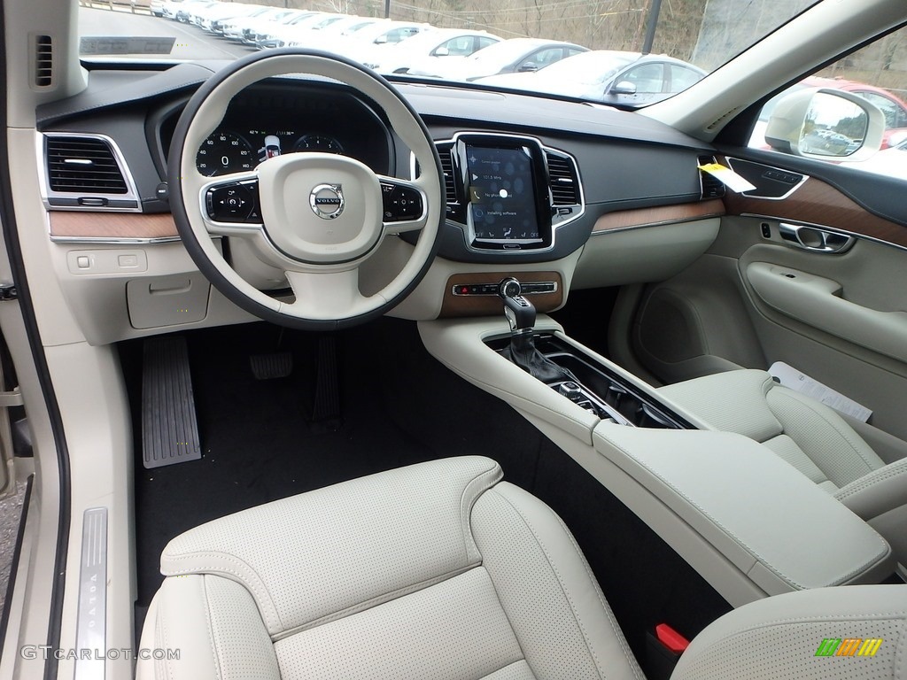2018 XC90 T6 AWD Inscription - Luminous Sand Metallic / Blonde photo #10