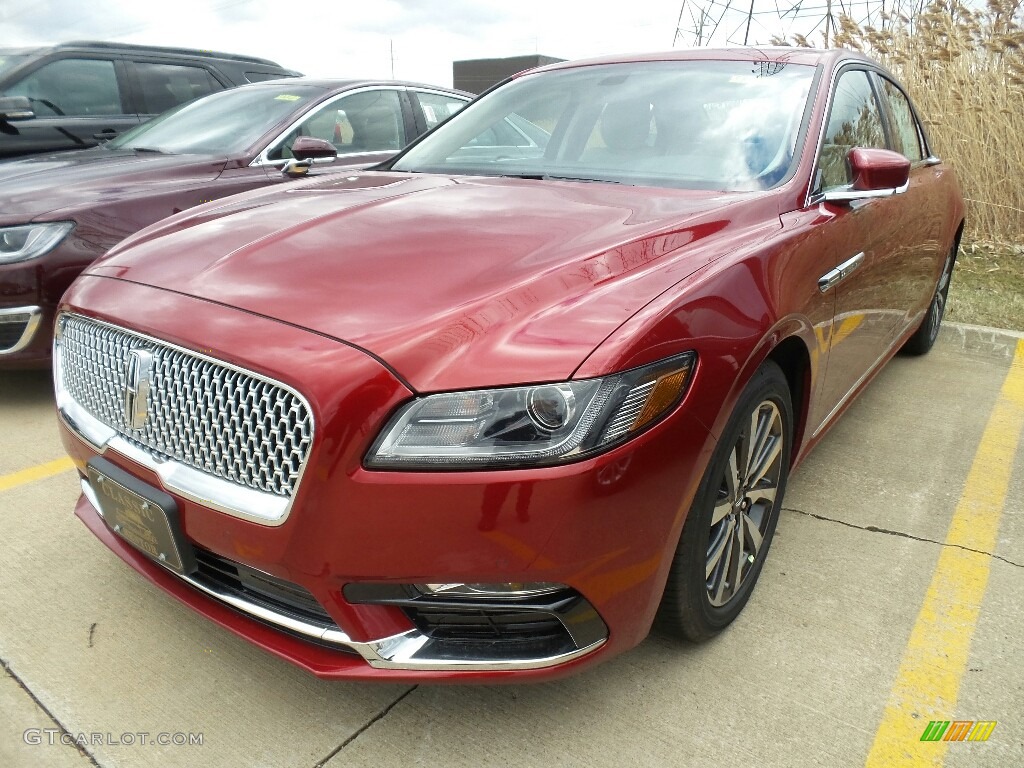 Ruby Red 2018 Lincoln Continental Premiere Exterior Photo #126420049