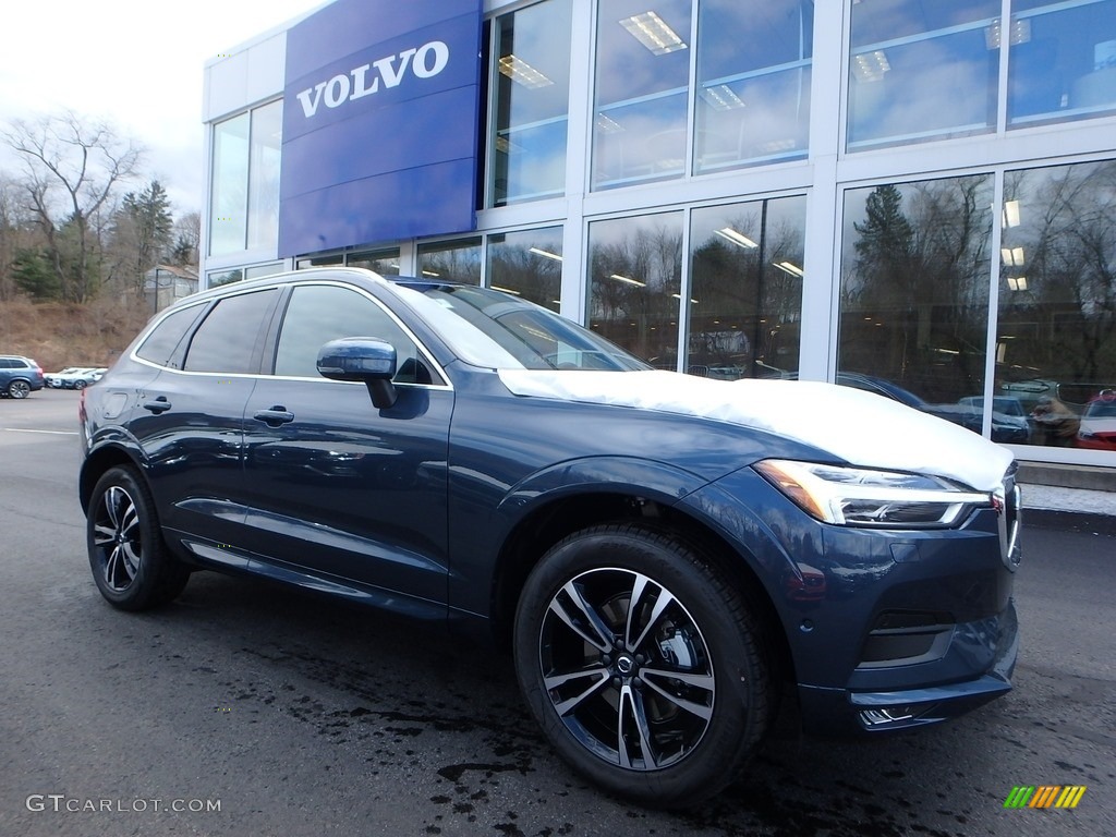 Denim Blue Metallic 2018 Volvo XC60 T5 AWD Momentum Exterior Photo #126420091