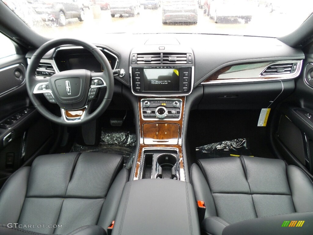 Ebony Interior 2018 Lincoln Continental Reserve AWD Photo #126420658