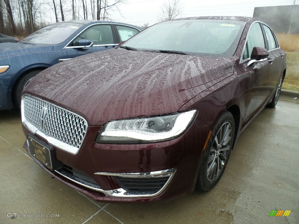 Burgundy Velvet Metallic 2018 Lincoln MKZ Hybrid Select Exterior Photo #126420793