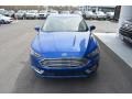 2018 Lightning Blue Ford Fusion SE  photo #4