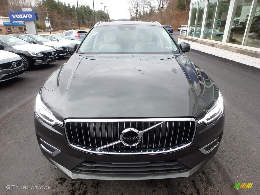 2018 XC60 T5 AWD Inscription - Pine Gray Metallic / Blonde photo #6