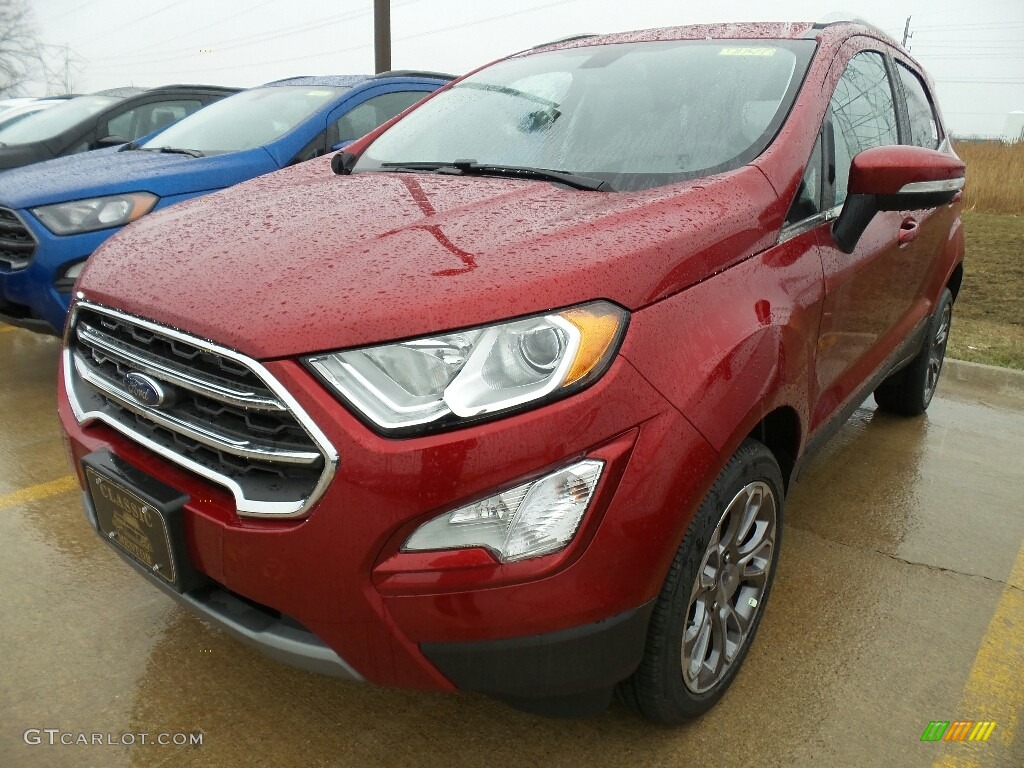 Ruby Red Ford EcoSport