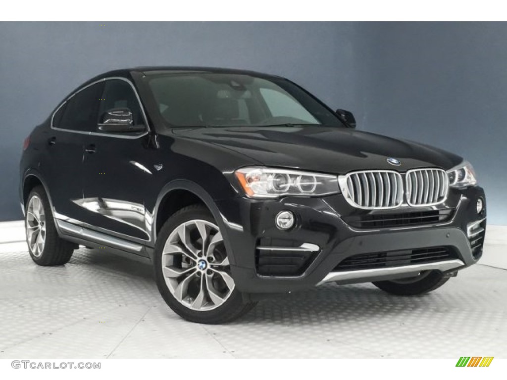 Black Sapphire Metallic 2018 BMW X4 xDrive28i Exterior Photo #126421567