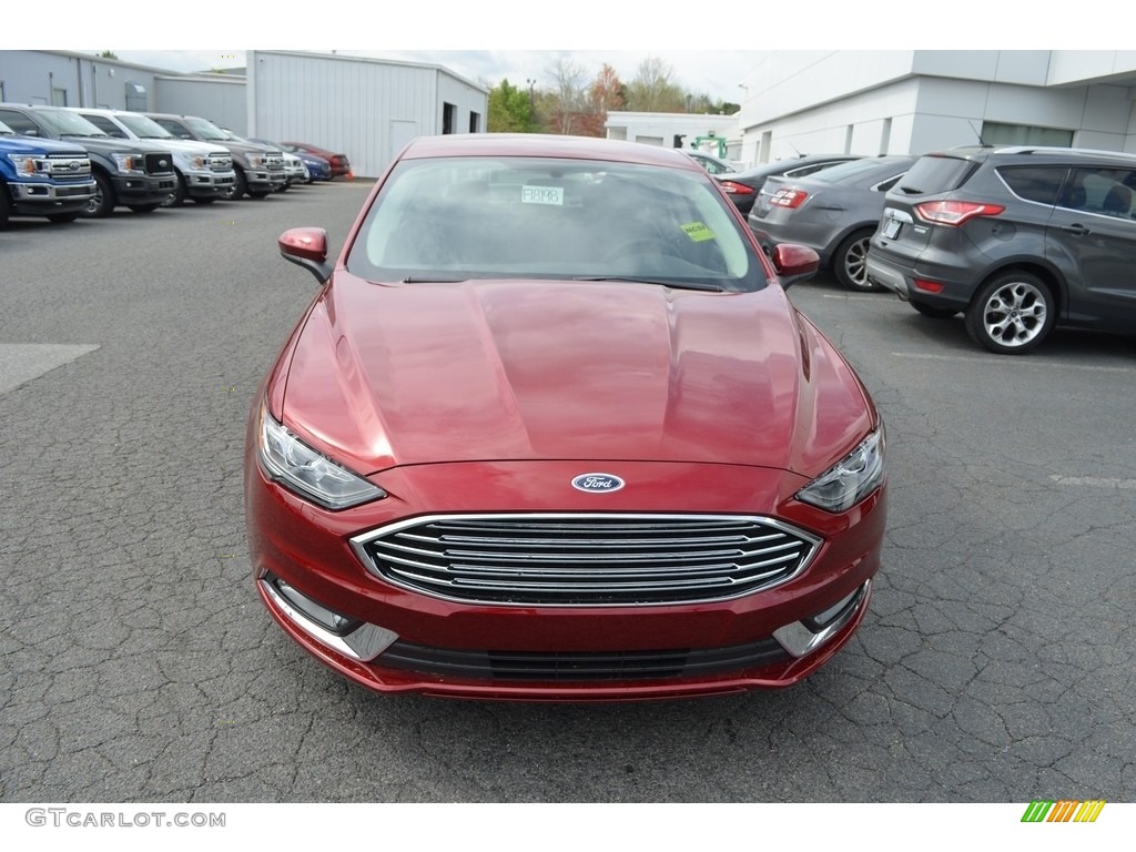 2018 Fusion SE - Ruby Red / Ebony photo #3