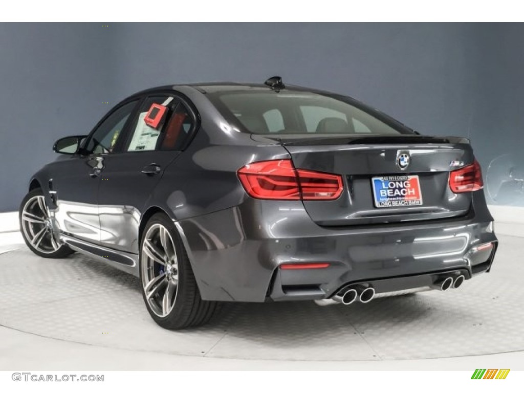 2018 M3 Sedan - Mineral Grey Metallic / Black photo #3