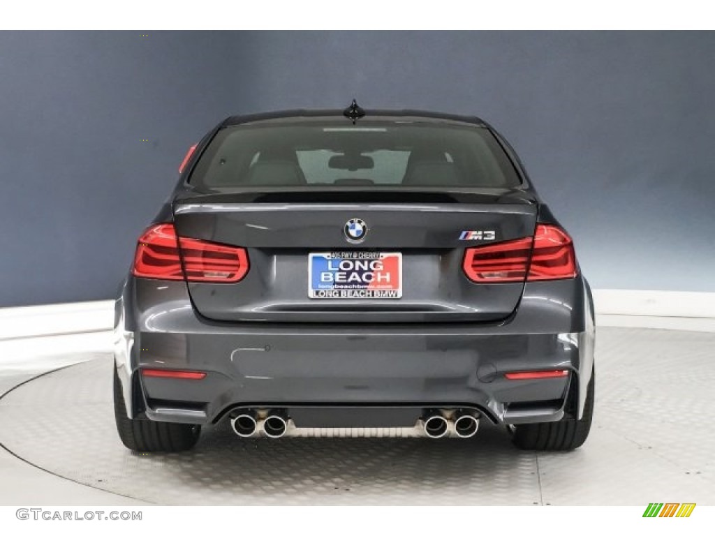 2018 M3 Sedan - Mineral Grey Metallic / Black photo #4