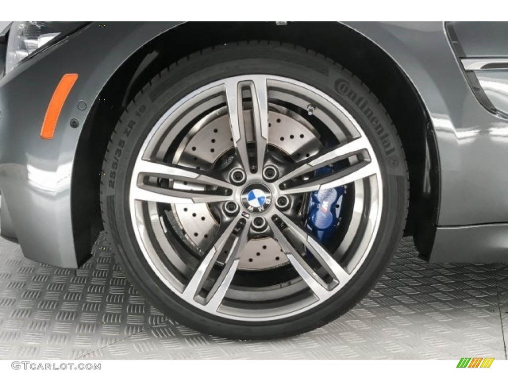2018 M3 Sedan - Mineral Grey Metallic / Black photo #9