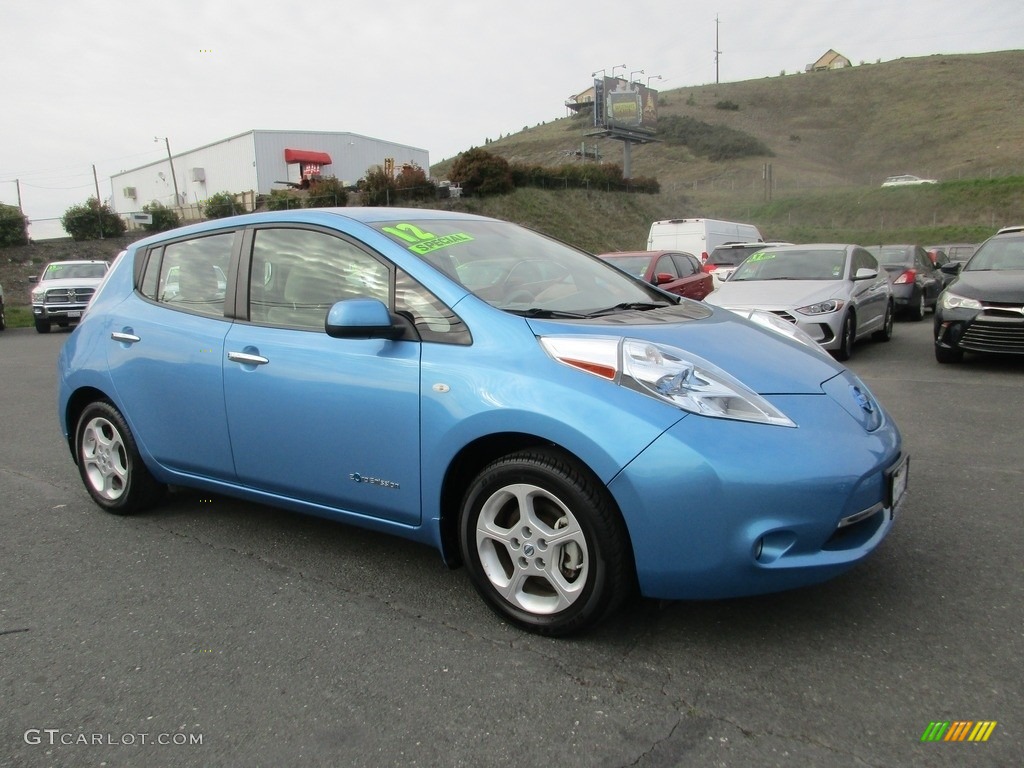 2012 Blue Ocean Nissan Leaf Sl 126407562 Gtcarlot Com