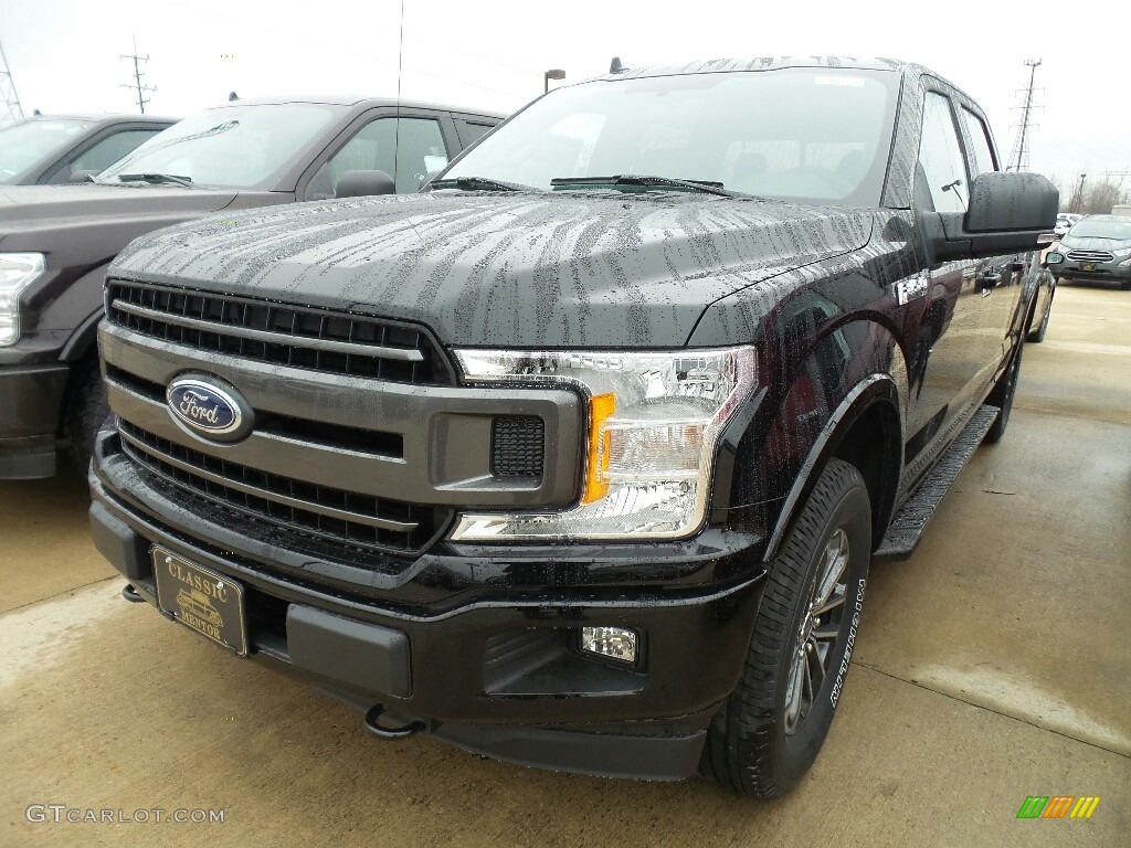 2018 F150 XLT SuperCrew 4x4 - Shadow Black / Black photo #1