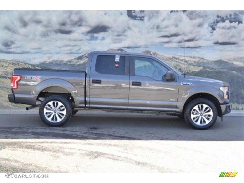 2017 F150 XL SuperCrew 4x4 - Magnetic / Earth Gray photo #2