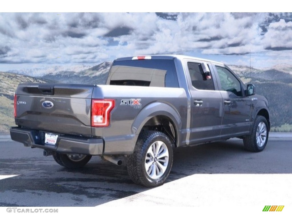 2017 F150 XL SuperCrew 4x4 - Magnetic / Earth Gray photo #3