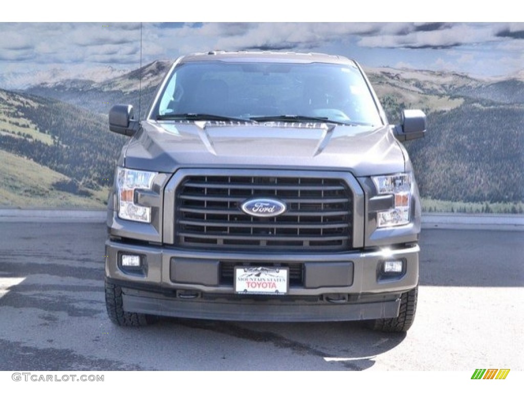 2017 F150 XL SuperCrew 4x4 - Magnetic / Earth Gray photo #4