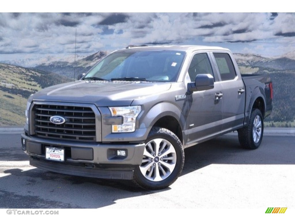 2017 F150 XL SuperCrew 4x4 - Magnetic / Earth Gray photo #5