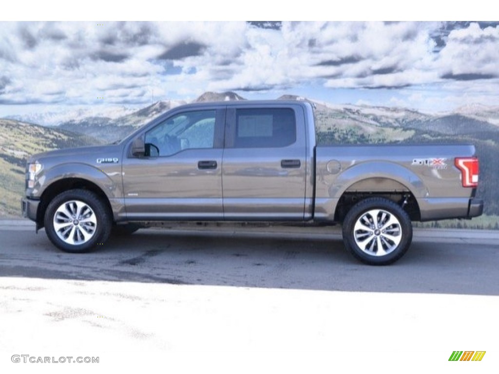 2017 F150 XL SuperCrew 4x4 - Magnetic / Earth Gray photo #6