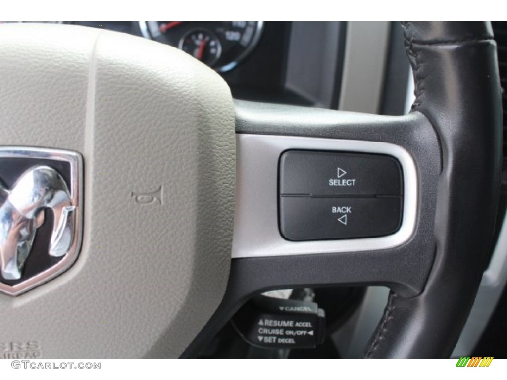 2011 Ram 1500 SLT Outdoorsman Crew Cab 4x4 - Bright Silver Metallic / Dark Slate Gray/Medium Graystone photo #18