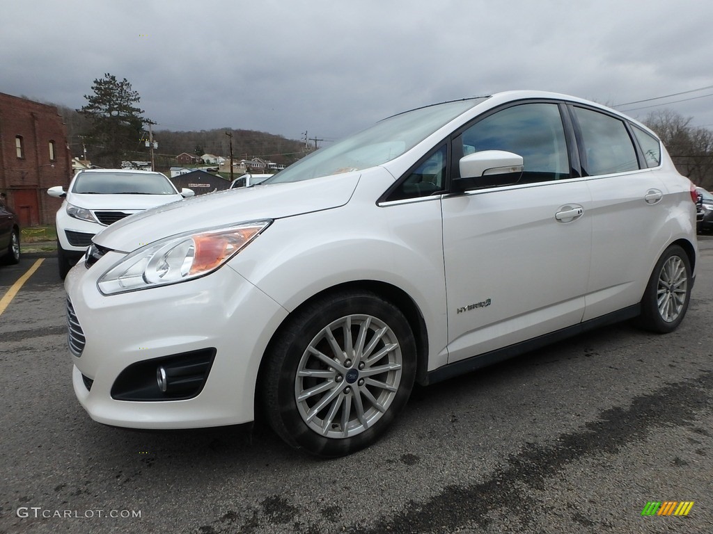 2013 C-Max Hybrid SEL - White Platinum / Charcoal Black photo #1