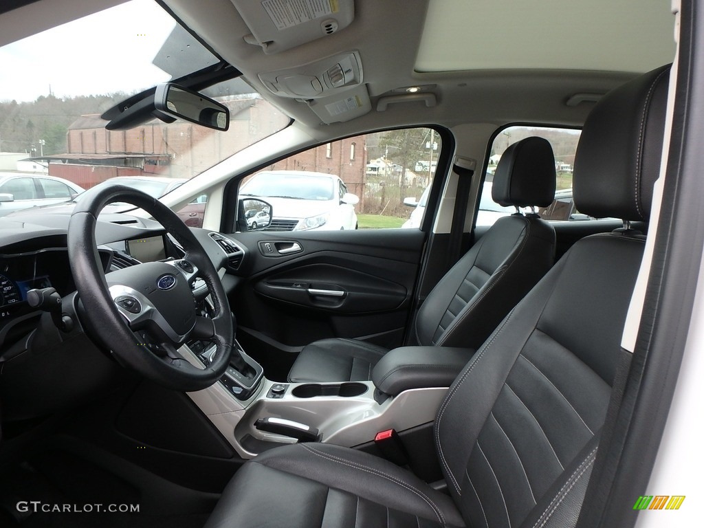 2013 C-Max Hybrid SEL - White Platinum / Charcoal Black photo #2