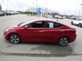 2015 Geranium Red Hyundai Elantra Limited Sedan  photo #5