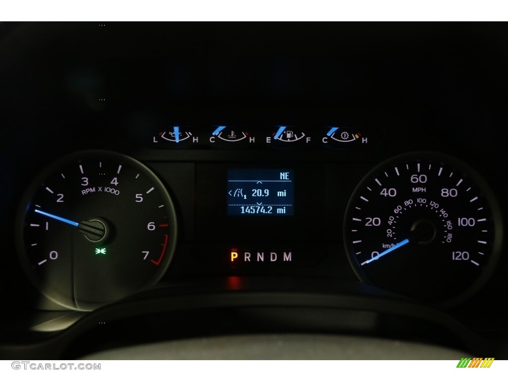2017 F150 XLT SuperCrew 4x4 - White Gold / Light Camel photo #8