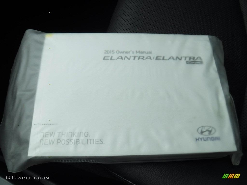 2015 Elantra Limited Sedan - Geranium Red / Black photo #25