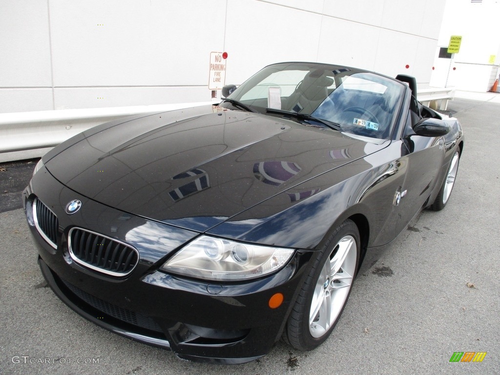 2008 M Roadster - Black Sapphire Metallic / Black photo #9