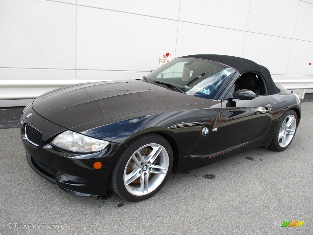 2008 M Roadster - Black Sapphire Metallic / Black photo #10