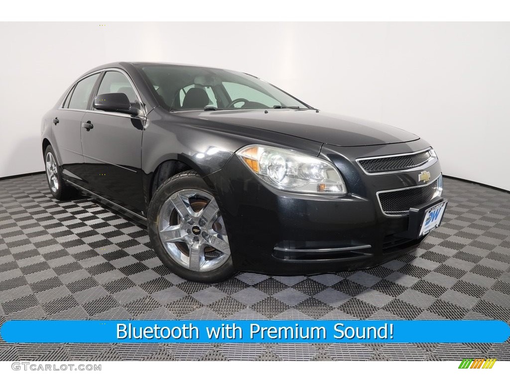 2010 Black Granite Metallic Chevrolet Malibu Lt Sedan