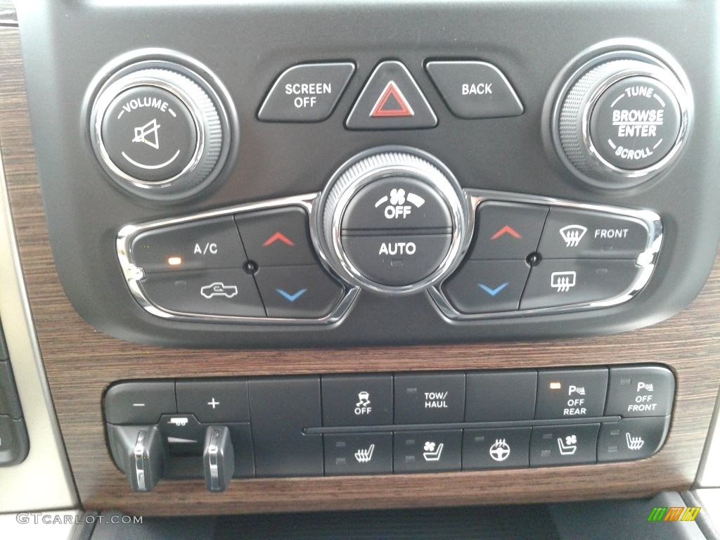 2018 Ram 1500 Laramie Crew Cab 4x4 Controls Photo #126428761