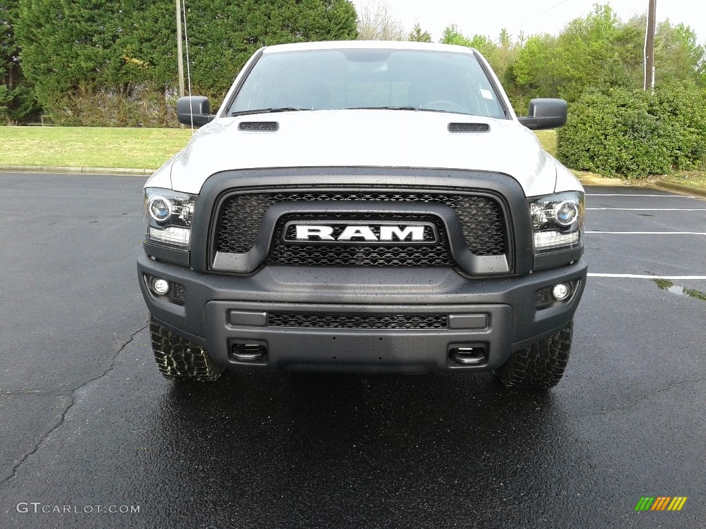 2018 1500 Rebel Crew Cab 4x4 - Bright Silver Metallic / Black photo #3
