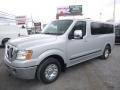 Brilliant Silver 2018 Nissan NV SL Passenger Exterior