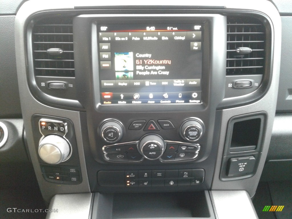 2018 1500 Rebel Crew Cab 4x4 - Bright Silver Metallic / Black photo #21