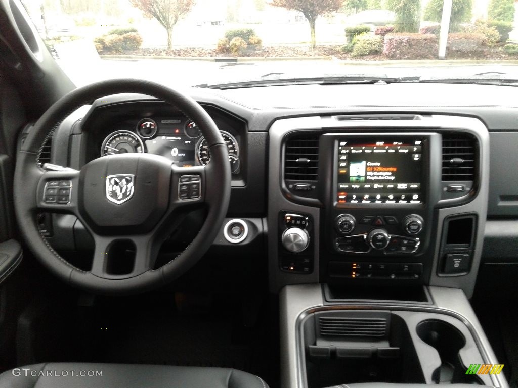2018 1500 Rebel Crew Cab 4x4 - Bright Silver Metallic / Black photo #34
