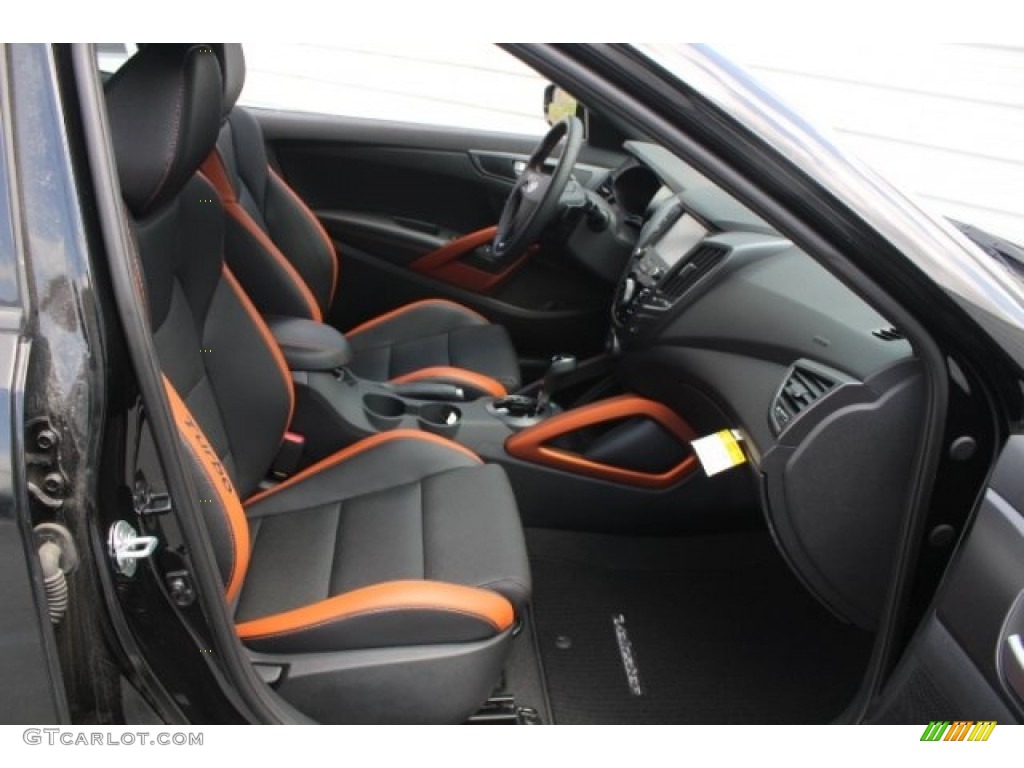 2017 Hyundai Veloster Turbo Front Seat Photo #126432040