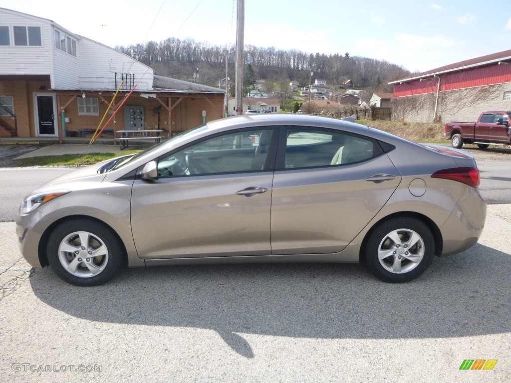 2014 Elantra SE Sedan - Bronze / Beige photo #2