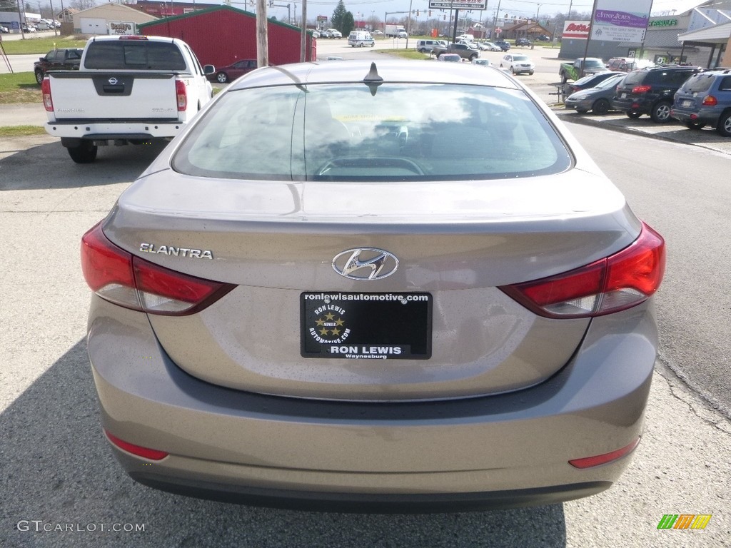 2014 Elantra SE Sedan - Bronze / Beige photo #4