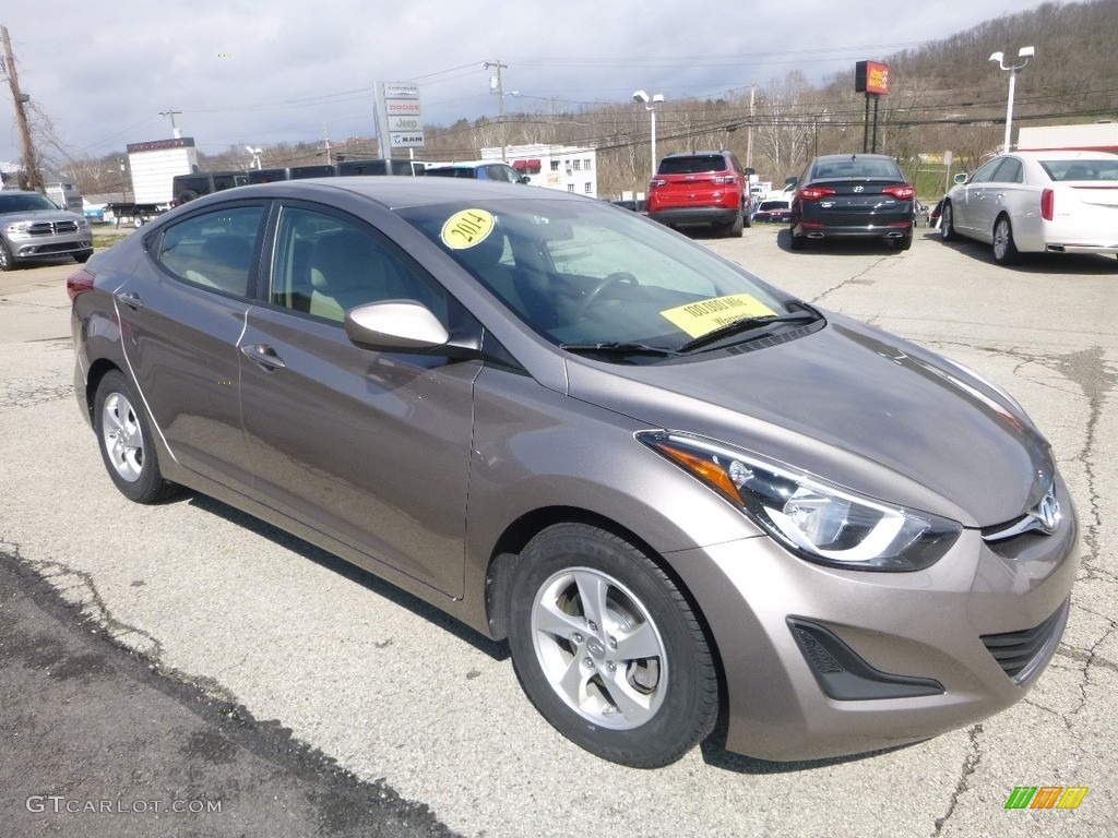 2014 Elantra SE Sedan - Bronze / Beige photo #7