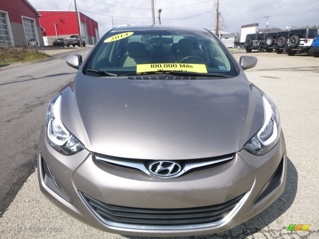 2014 Elantra SE Sedan - Bronze / Beige photo #8
