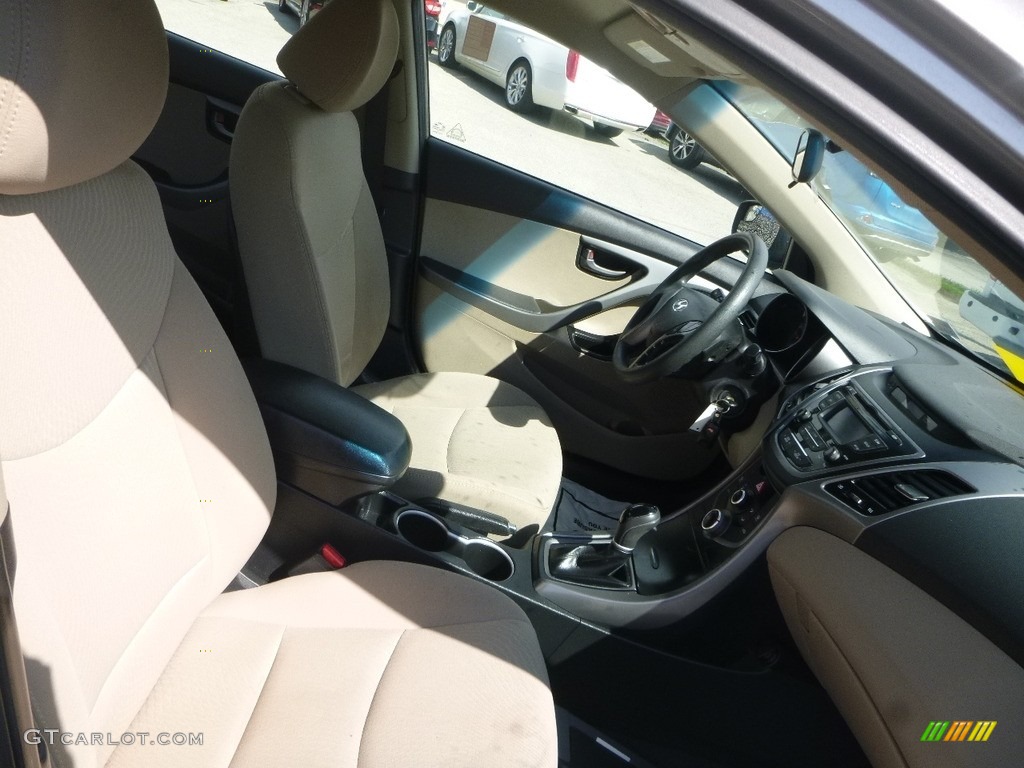 2014 Elantra SE Sedan - Bronze / Beige photo #10