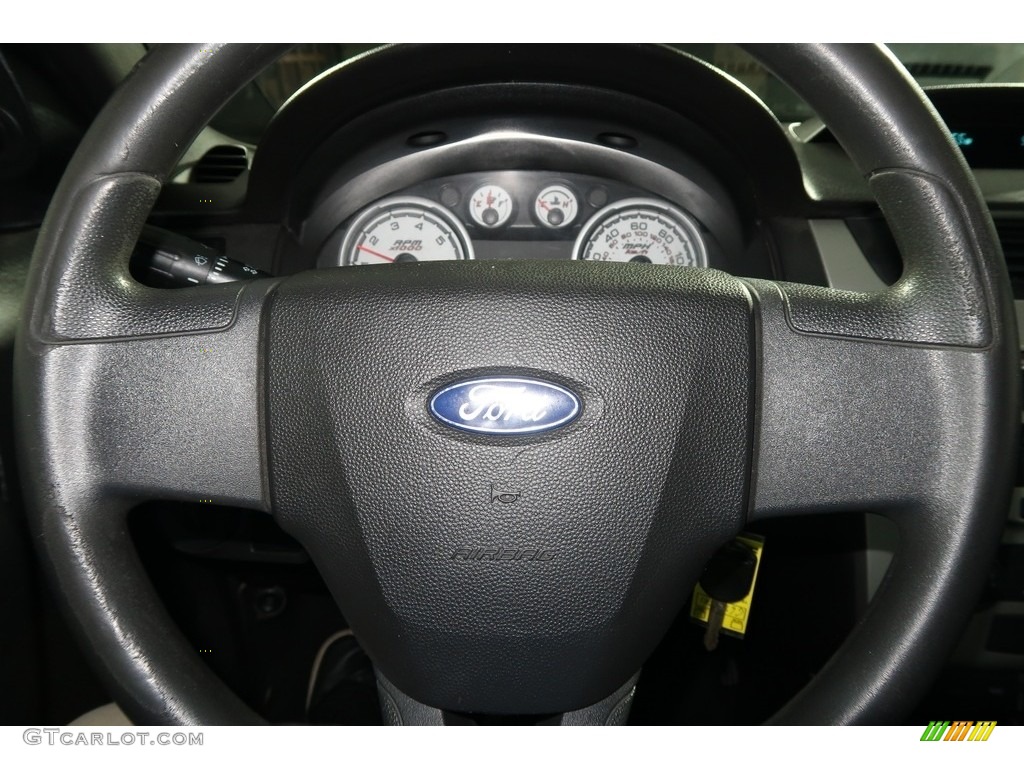 2010 Focus SE Sedan - Blue Flame Metallic / Charcoal Black photo #14