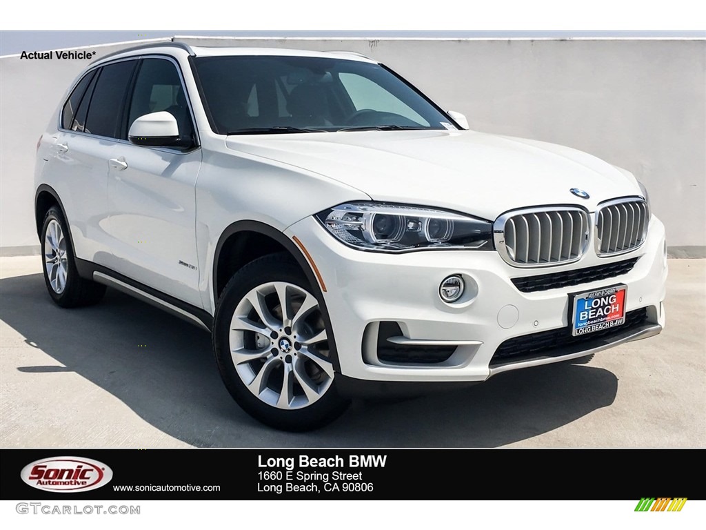 Alpine White BMW X5