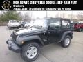 2017 Black Jeep Wrangler Sport 4x4  photo #1