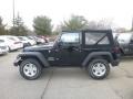 2017 Black Jeep Wrangler Sport 4x4  photo #2