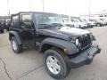2017 Black Jeep Wrangler Sport 4x4  photo #7