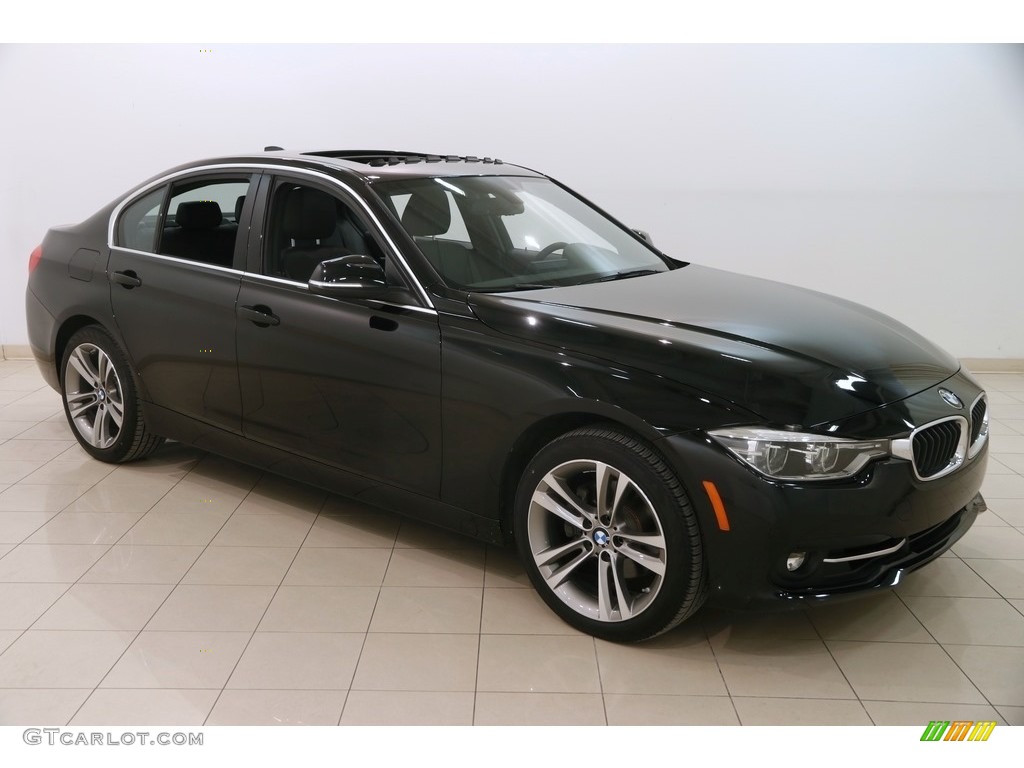 2018 3 Series 330i xDrive Sedan - Jet Black / Black photo #1