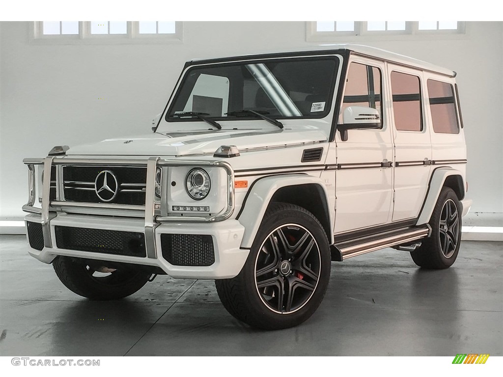 Polar White 2018 Mercedes-Benz G 63 AMG Exterior Photo #126439765